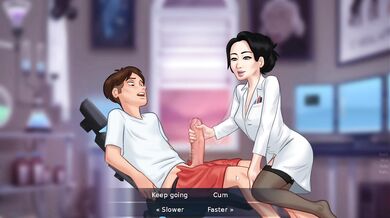 She Jerk Me Off | Summertime Saga Gameplay | Science Teacher Scene Part 2