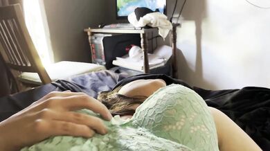 My hot stepmother is waiting for her husband to leave so she can fuck and milk me.