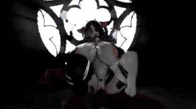 Massive Titty Cow Nun | Second Life |