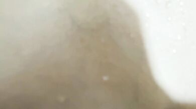 My stepsister takes a bath with the door open so I get the urge to fuck her.