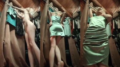 Closet Dress Up: Green Slip Clip