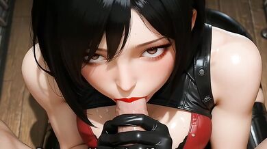 Ada Wong's Deepthroat Mission – Resident Evil Slut Takes It All