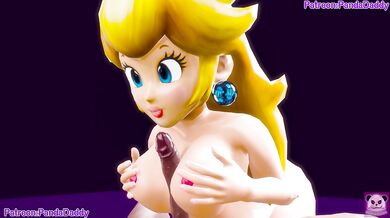 Mario bunny suit 3d hentai Animation - big tits Princess Peach Bunny Suit Blow Job for her boss hentai by PandaDaddy