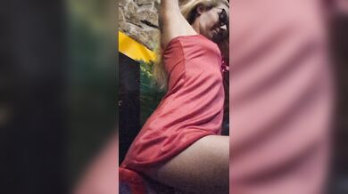 Body Play With Pink Lingerie On