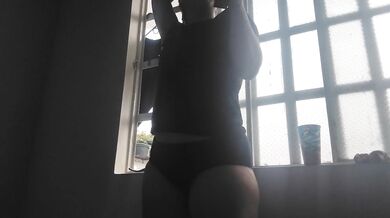 Cock screams as passion burns through tighter, tighter chastity