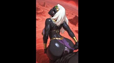 Martian Queen Tyr'ahnee - Duck Dodgers - playing with her space butt ​​ (Teaser)