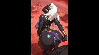 Martian Queen Tyr'ahnee - Duck Dodgers - playing with her space butt ​​ (Teaser)