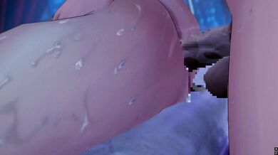 原神MMD　ヴァレサ バックセックス