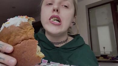 TABOO SAINT EASTER MUKBANG WEIGHT GAINING BELLY FETISH