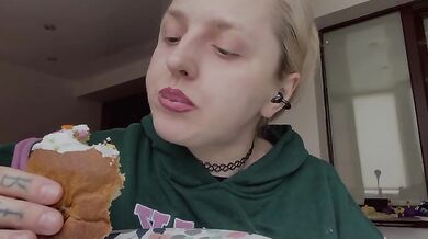 TABOO SAINT EASTER MUKBANG WEIGHT GAINING BELLY FETISH