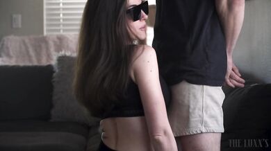 Insatiable babe takes a MASSIVE facial