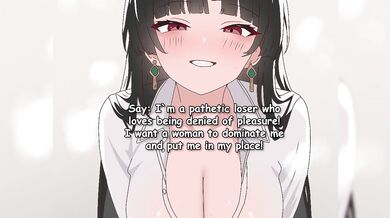 You begged Astra Yao to censor and humiliate you! Hentai Joi / Censored / Feet / Femdom joi / edging / Countdown