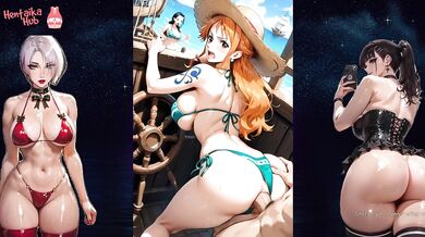 Hentai 2d and 3d sluts love to be roughly fucked by big dicks in their asses. Orgy of sexy blondes and brunettes №3