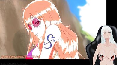 Nami loves fucking on the beach
