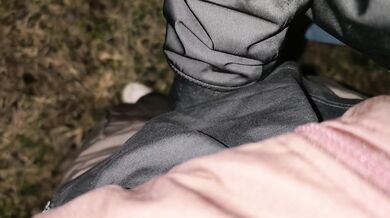 Public Park Blowjob & Deepthroat with Cum in Mouth – She Washed My Dick First