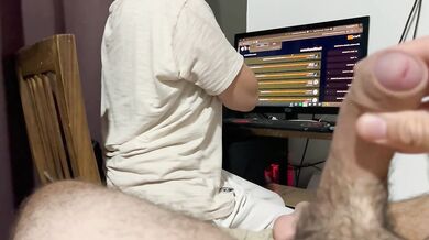 My stepsister likes to watch porn with my penis in her hand