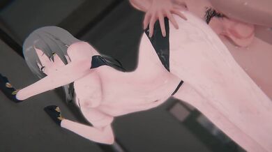 [Honkai: Star rail] Stelle's "TRAGIC COMEDY": Bound Trailblazer & POV Sandwich DP (4K)