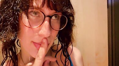 Vlog 76 // Met a Beautiful Young Tall Stranger at the Resort Public Pool & Took Her to the Sauna & Dressing Room | Vacation Fantasy | Real Couple POV