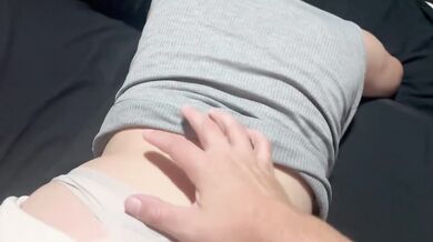 I fill her with milk quickly before her boyfriend finds out