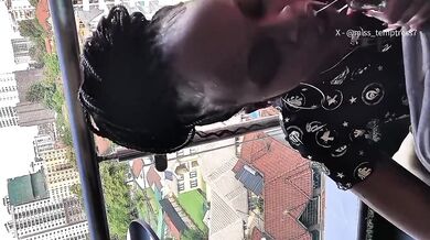 Backshots by the Balcony