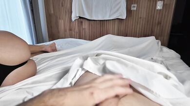 Stepmother shares a bed with her stepson, but he has insomnia