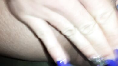 Creampie in my giant clit