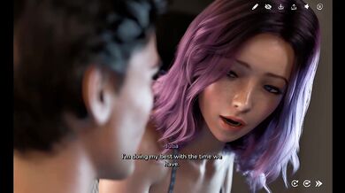 3D Julia MILF Shocks with Quick, Intense Blowjob Explosion