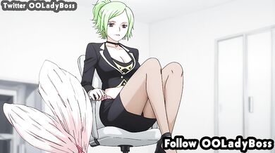 Camie blow job for her boss hentai from One Piece by ooladyboss