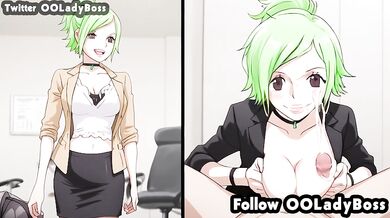 Camie blow job for her boss hentai from One Piece by ooladyboss