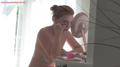 FOUNTAIN of sperm for a Russian beauty! Hot KISANKANNA