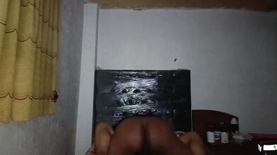 casero con peruana linda
