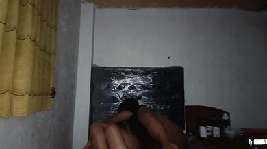 casero con peruana linda