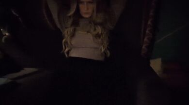 Fucking myself with my vibrator! Cut in the middle because someone came home while I was recording