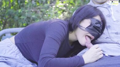 Asian squirting queen's sex vlog on the beach