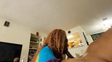 Brothers Cheating Girlfriend sure knows how to drain a cock!