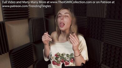 Sloppy Puckered Glass Licking ASMR