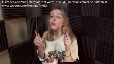Sloppy Puckered Glass Licking ASMR