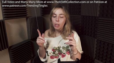 Sloppy Puckered Glass Licking ASMR