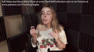 Sloppy Puckered Glass Licking ASMR