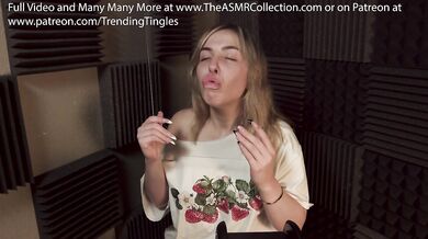 Sloppy Puckered Glass Licking ASMR