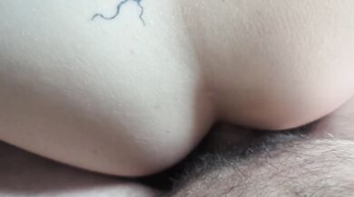 He just sticks his fat cock up my ass, and I love it