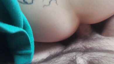 He just sticks his fat cock up my ass, and I love it