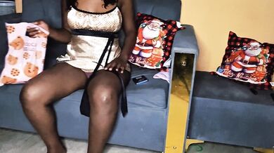 I try on new lingerie, and masturbate