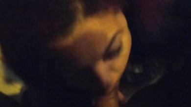 Wife gives blowjob on hotel balcony in front of tourist