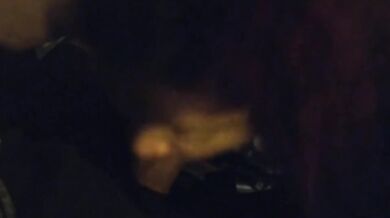 Wife gives blowjob on hotel balcony in front of tourist