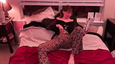 Caught Her Reading Smut and Masturbating