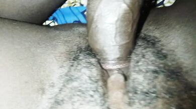 Morning fuck,dark pussy so wet