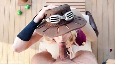 SBR EP 2 Gyro Teaches Johnny How To Roll Balls (Cosplay Sweetie Fox)