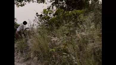 You tricked emo girl to suck the poison out of your dick, and fucked her hard in the woods