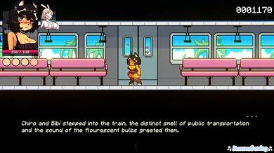 Furry Threesome In a Public Train - Gamer Struggles Porn Game